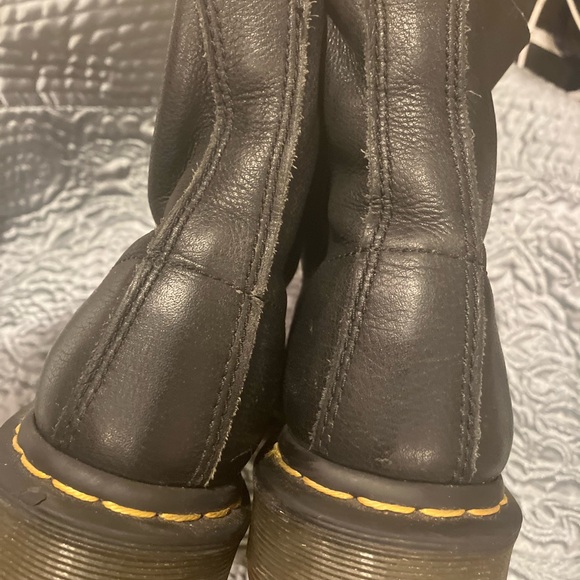 Dr. Martens Black Leather Boots - Picture 6 of 12